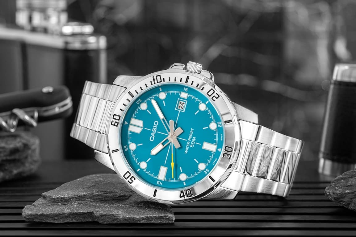 Zegarek Męski CASIO MTP-VD01D-3E2VUDF + BOX