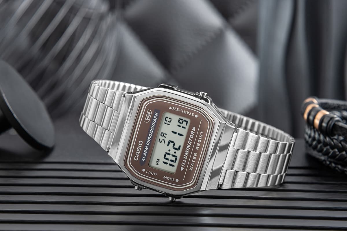 Zegarek Męski CASIO VINTAGE A168WA-5AYDF + BOX