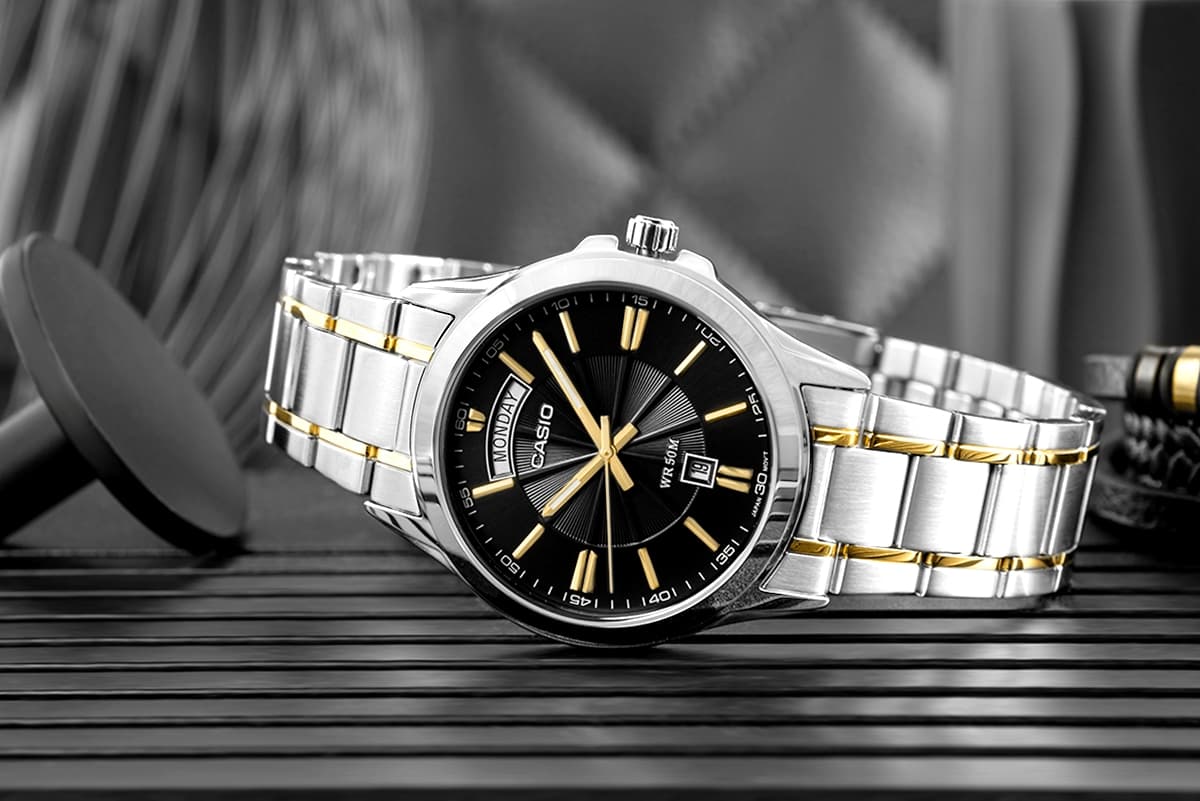 Zegarek Męski CASIO MTP-1381G-1AVDF + BOX