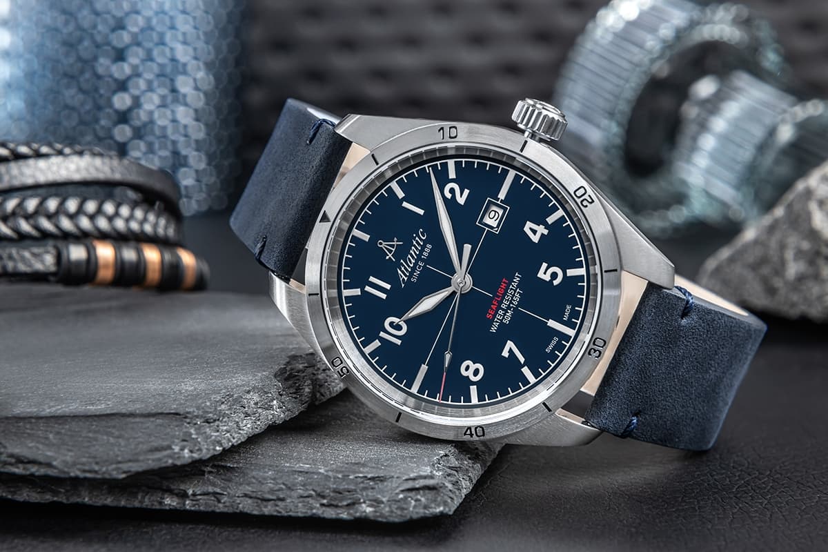 Zegarek Męski Atlantic Seaflight 70351.41.55 + BOX