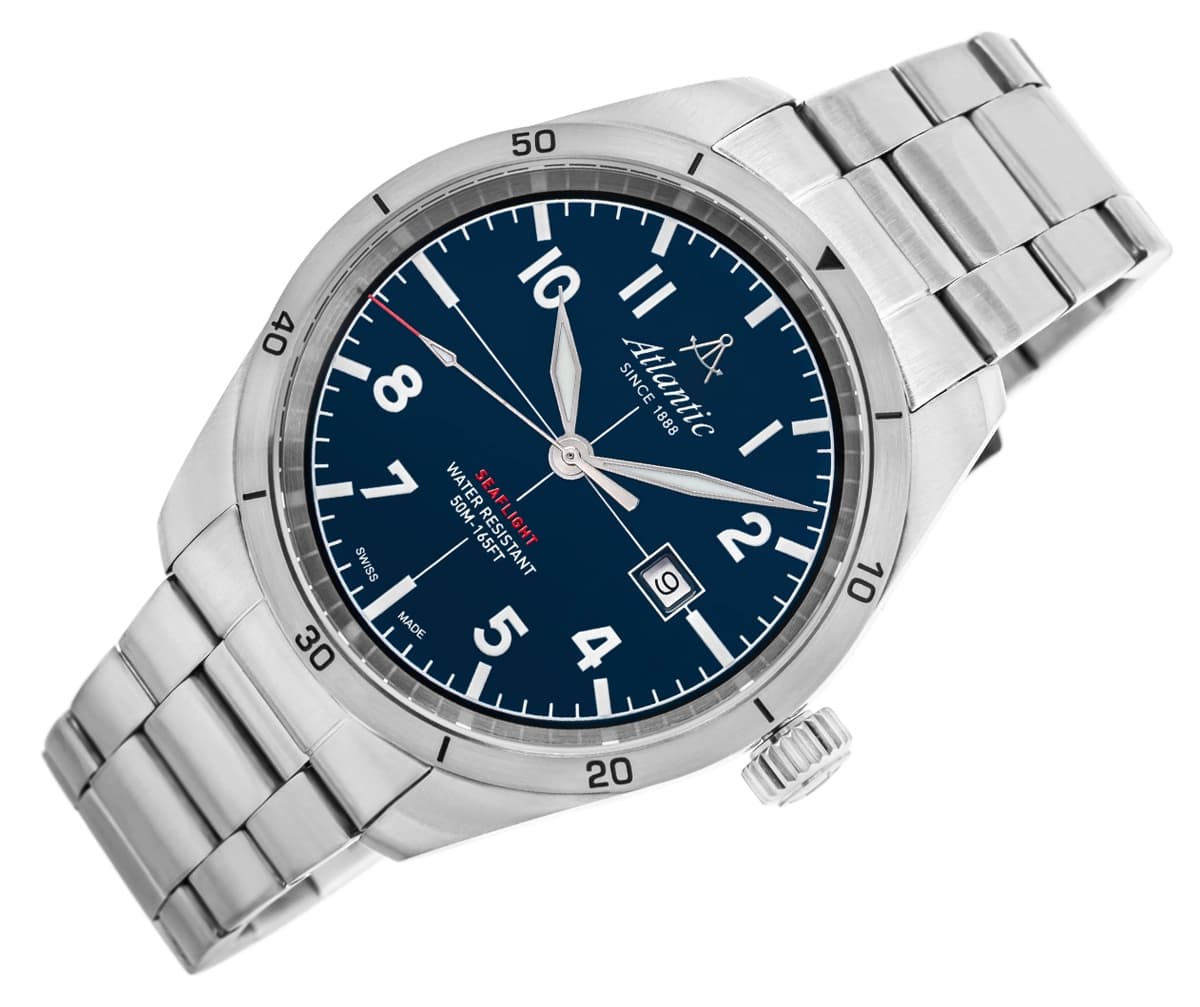 Zegarek Męski Atlantic Seaflight 70356.41.55 + BOX