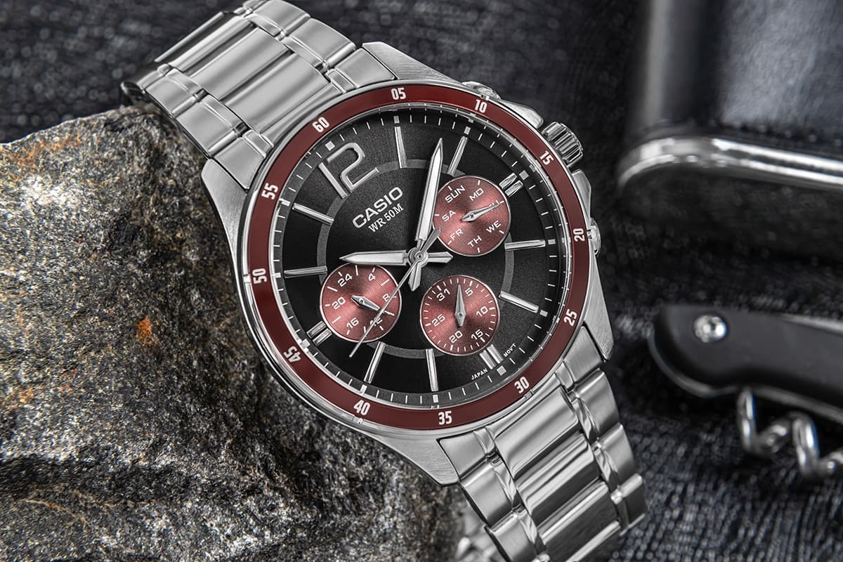 Zegarek Męski CASIO MTP-1374D-5AVDF + BOX