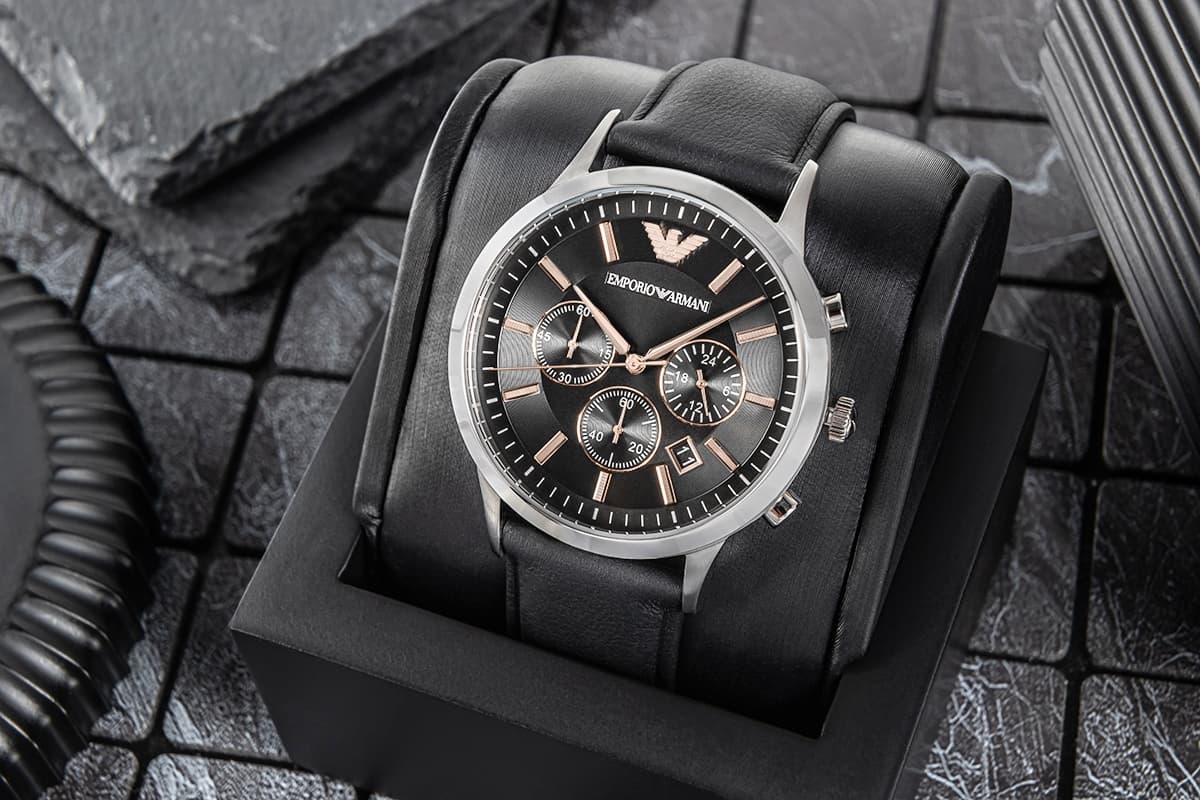 Zegarek Męski EMPORIO ARMANI Renato AR11431 + BOX