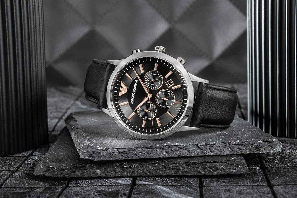 Zegarek Męski EMPORIO ARMANI Renato AR11431 + BOX
