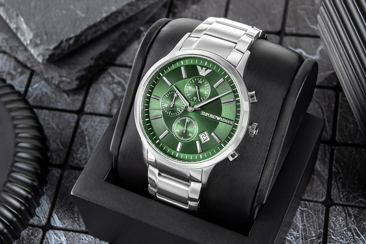 Zegarek Męski EMPORIO ARMANI Renato AR11507 + BOX