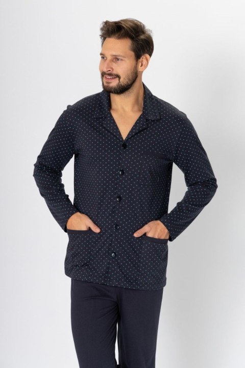 Piżama Roger 576 Granatowa Piżama Roger 576 Granatowa