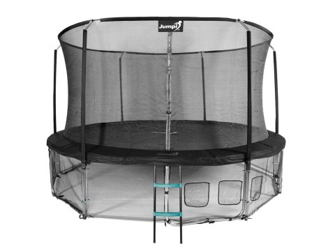 Trampolina Ogrodowa Jumpi 435cm/14FT Maxy Comfort Czarna Z Wewnętrzną Siatką Trampolina Ogrodowa Jumpi 435cm/14FT Maxy Comfort Czarna Z Wewnętrzną Siatką