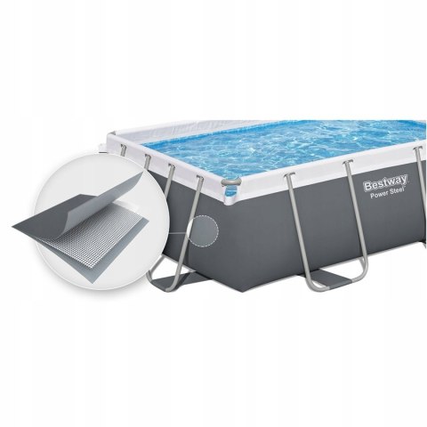 Basen ogrodowy stelażowy 282 x 196 x 84 cm 16w1 Bestway 56629N
