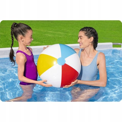 Basen ogrodowy stelażowy 282 x 196 x 84 cm 16w1 Bestway 56629N