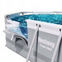Basen ogrodowy stelażowy 305 x 200 x 84 cm 17w1 Bestway 5614A + maszynka do