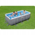 Basen ogrodowy stelażowy 412x201x122 cm 17w1 Bestway 56457N