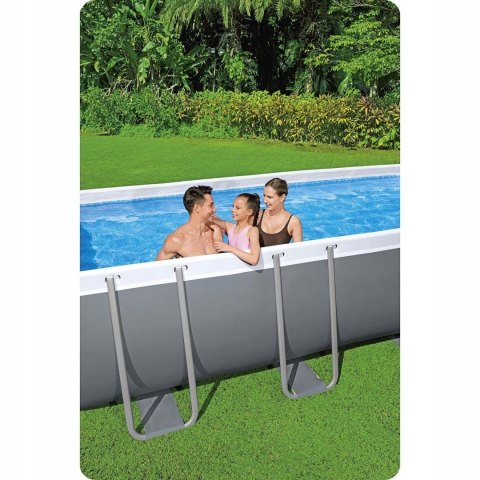 Basen ogrodowy stelażowy 488x244x122 cm 18w1 Bestway 56671N