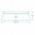 Basen ogrodowy rozporowy 305 x 66 cm Bestway 57456