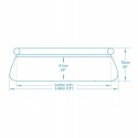 Basen ogrodowy rozporowy 366 x 76 cm 4w1 Bestway 57443