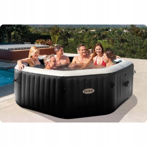 Dmuchane SPA z hydromasażem 201 x 71 cm 4 os. + akcesoria premium INTEX 284