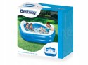 Basen dmuchany pięciokąt 213 x 207 x 69 cm Bestway 54153