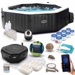 Dmuchane SPA z hydromasażem 218 x 71 cm 6 os. + akcesoria premium INTEX 284
