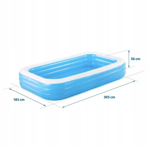 Basen dmuchany dla dzieci 305 x 183 x 56 cm Bestway 54009