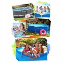 Basen ogrodowy stelażowy 300 x 200 x 75 cm 15w1 INTEX 28272 + maszynka do b