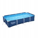 Basen ogrodowy stelażowy 400 x 211 x 81 cm 4w1 Bestway 56405N