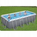 Basen ogrodowy stelażowy 488 x 244 x 122 cm 18w1 Bestway 56670