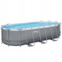 Basen ogrodowy stelażowy 549 x 274 x 122 cm 17w1 Bestway 56710