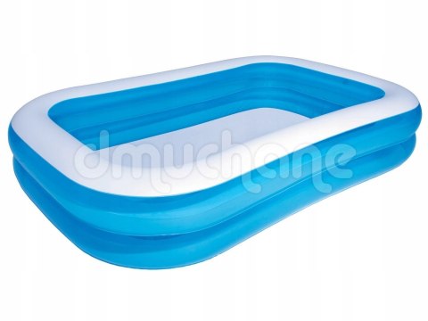 Basen rodzinny dmuchany rodzinny 262 x 175 x 51 cm Bestway 54006 + pokrywa Basen rodzinny dmuchany rodzinny 262 x 175 x 51 cm Bestway 54006 + pokrywa