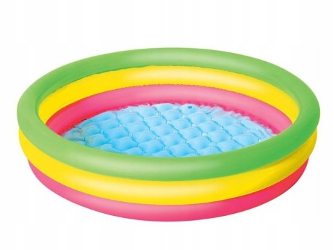Kolorowy basen dmuchany 102 x 25 cm Bestway 51104