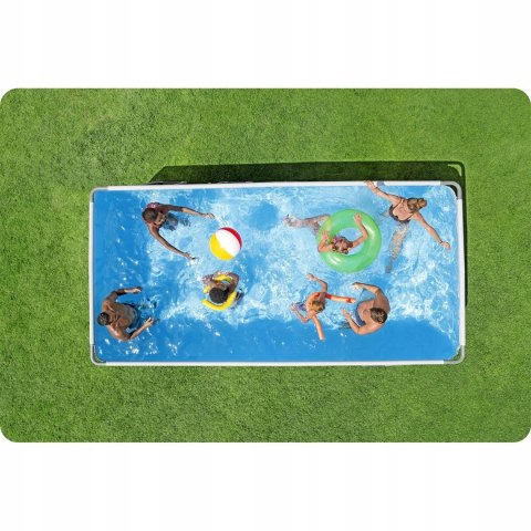 Basen ogrodowy stelażowy 488 x 244 x 122 cm 10w1 Bestway 561MB