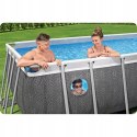 Basen ogrodowy stelażowy 488 x 244 x 122 cm 10w1 Bestway 561MB