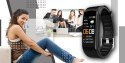 Smartband GIEWONT Fit&GO Duo GW200-2 - Black + Pasek Ice White