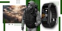 Smartband GIEWONT Fit&GO Duo GW200-5 - Black + Pasek Go Green