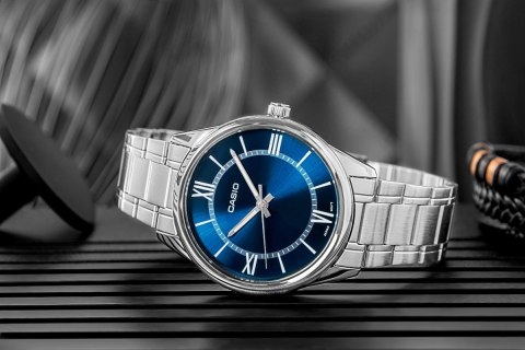 Zegarek Męski CASIO MTP-V005D-2B5UDF + BOX CASIO