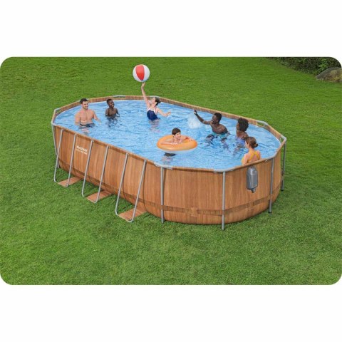 Basen ogrodowy stelażowy 610 x 366 x 122 cm 13w1 Bestway 56719N Basen ogrodowy stelażowy 610 x 366 x 122 cm 13w1 Bestway 56719N
