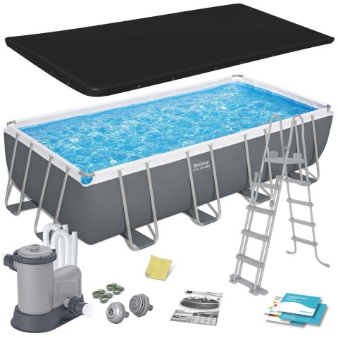 Basen stelażowy ogrodowy 549 x 274 x 122 cm 12w1 Bestway 56465 Basen stelażowy ogrodowy 549 x 274 x 122 cm 12w1 Bestway 56465
