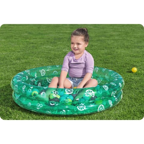 Basen dmuchany dla Dzieci z piłeczkami 91x20cm Bestway 51141 Basen dmuchany dla Dzieci z piłeczkami 91x20cm Bestway 51141