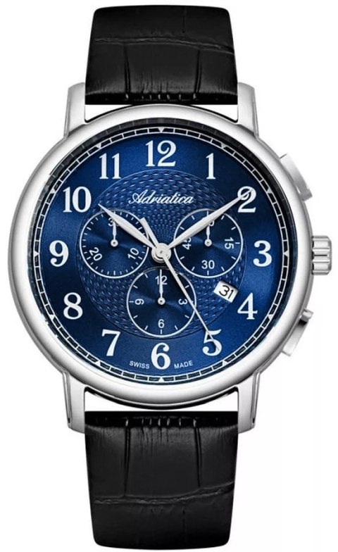 Zegarek Męski ADRIATICA Passion Chrono A8256.5225CH + BOX Hurtownia zegarków Adriatica