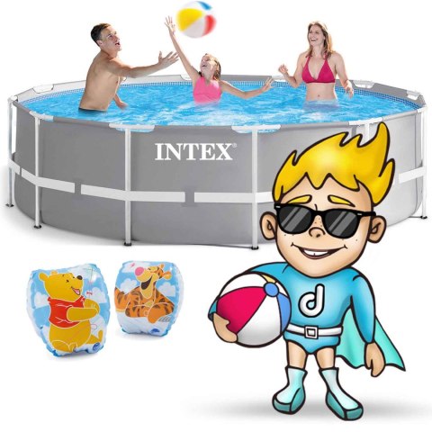 Basen ogrodowy stelażowy 366 x 99 cm 4w1 INTEX 26716GN Basen ogrodowy stelażowy 366 x 99 cm 4w1 INTEX 26716GN