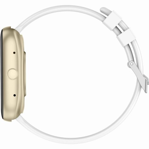 Smartwatch Damski GRAVITY GT18-8 Beżowy Pasek Silikonowy + Biały Pasek Gravity