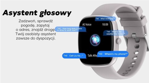 Smartwatch Męski GRAVITY GT18-4 Pomarańczowy Pasek Silikonowy + Czarny Pasek Gravity