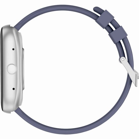 Smartwatch Męski GRAVITY GT18-6 Czarny Pasek Silikonowy + Granatowy Pasek Gravity