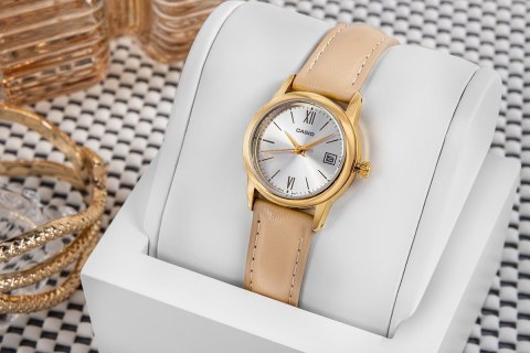 Zegarek Damski CASIO LTP-V002GL-7B3UDF + BOX CASIO Zegarek Damski CASIO LTP-V002GL-7B3UDF + BOX CASIO