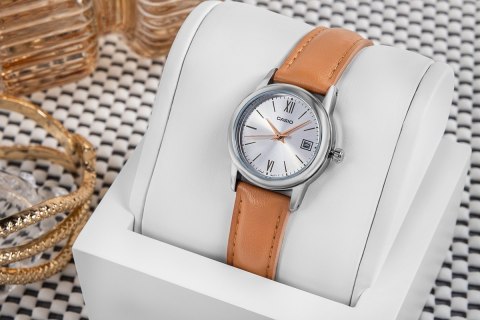 Zegarek Damski CASIO LTP-V002L-7B3UDF + BOX CASIO Zegarek Damski CASIO LTP-V002L-7B3UDF + BOX CASIO