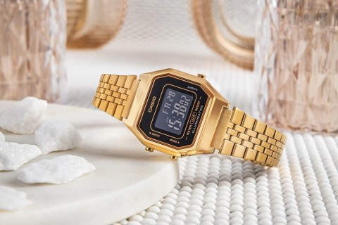 Zegarek Damski CASIO VINTAGE LA680WGA-1BDF + BOX CASIO Zegarek Damski CASIO VINTAGE LA680WGA-1BDF + BOX CASIO
