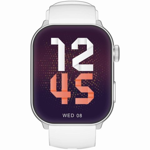 Smartwatch Damski GRAVITY GT28-10 Pasek + Bransoleta Biało Srebrny Gravity