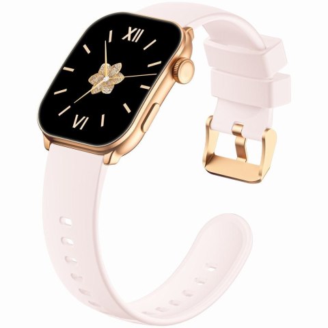 Smartwatch Damski GRAVITY GT28-6 Pasek + Bransoleta Różowe złoto Różowy Gravity