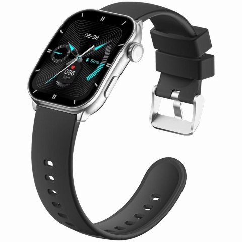 Smartwatch Damski GRAVITY GT28-9 Pasek + Bransoleta Czarno Srebrny Gravity