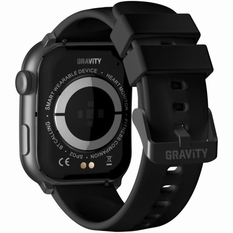 Smartwatch Męski GRAVITY GT28-1 Pasek + Bransoleta Czarny Gravity
