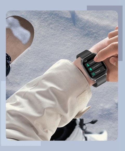Smartwatch Męski GRAVITY GT28-1 Pasek + Bransoleta Czarny Gravity