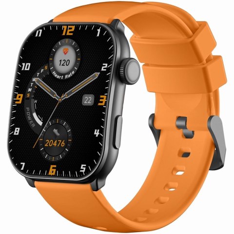 Smartwatch Męski GRAVITY GT28-2 Pasek + Bransoleta Pomarańczowo Czarny Gravity